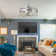 Notchietown 18" Industrial Reversible Ceiling Fan with 6 Lights and Remote, DC Motor 6 Speeds Ceiling Fan
