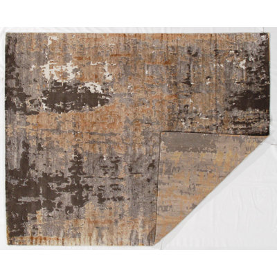 Terry One-of-a-Kind 8' X 10' Wool Area Rug in Brown