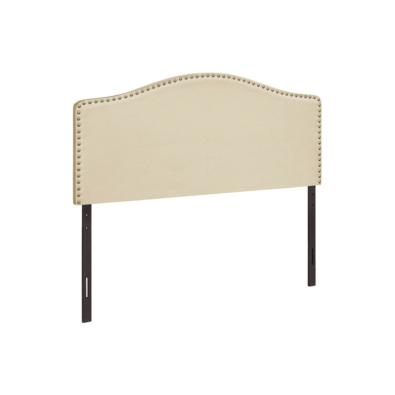 Bed, Headboard Only, Full Size, Bedroom, Upholstered, Beige, Full