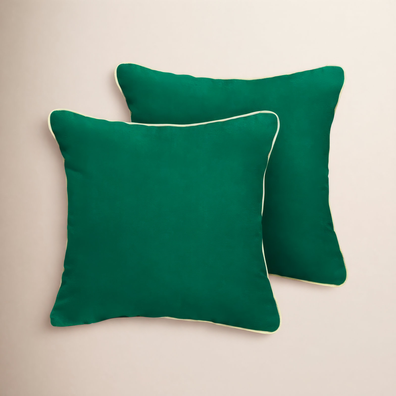 Estrada Sunbrella® Indoor/Outdoor Throw Pillow, 22" x 22", Green