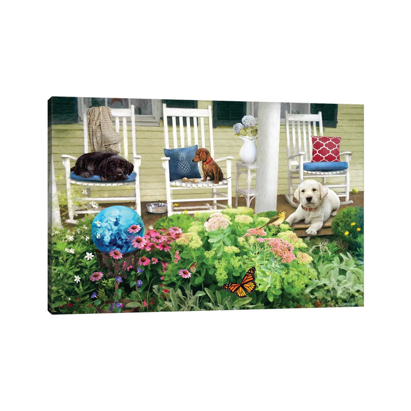 Sleepy Afternoon by Giordano Studios - Wrapped Canvas Print, 20.32 cm H x 30.48 cm W