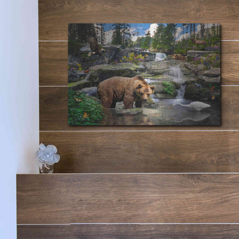 «38 Mountain Stream» par Chris Dobrowolski, H 12 po x l 16 po