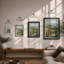 Tuscan Hillside Rustic - Framed Print-2139716086-2139716087