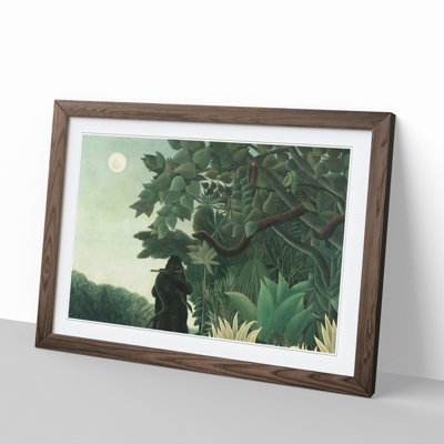 The Snake Charmer by Henri Rousseau - Picture Frame Painting