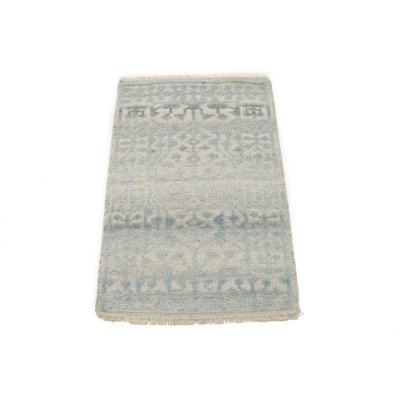 Tapis oriental bleu 2 x 3