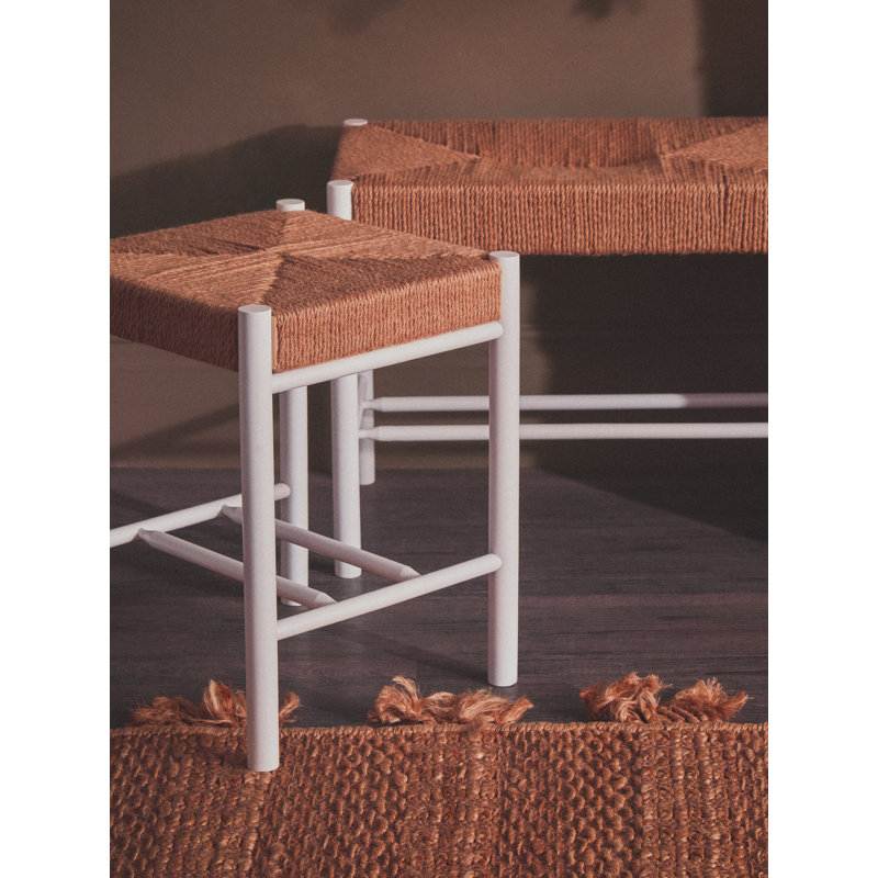 Solid Wood Accent Stool