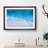 Edge of the Ocean in the Maldives in Abstract - Picture Frame Graphic Art Print-55725611-55725610