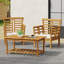 2 chaises club + table