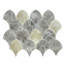 Seashell 14.63'' x 12.13'' Glass Fish Scale Mosaic Wall Tile-45293104