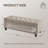 48.8" W Polyester Upholstered Storage Bench-2036731730