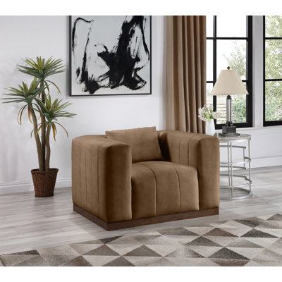 Chaise en cuir Mallina
