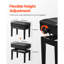 Tabouret de bibliothèque réglable