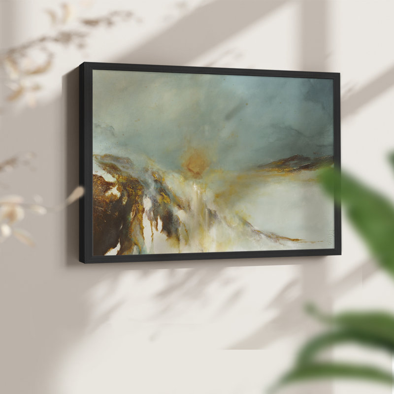 Terra Sol - Reproduction encadrée - Restickable, H 11 po x l 14 po, Noir, noir, noir, noir