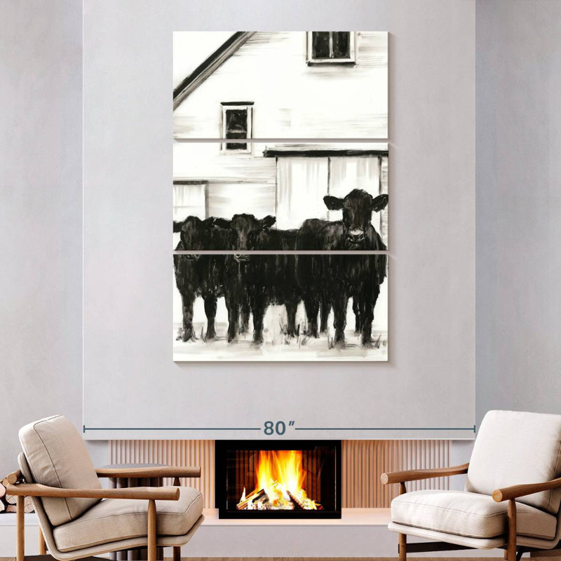 Brampt Standing Around I, 74" H x 48" W