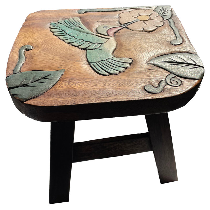 Etsuko Brown Animals Step Stool