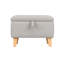 Artus 49cm Wide Rectangle No Pattern Ottoman with Storage-1176938658