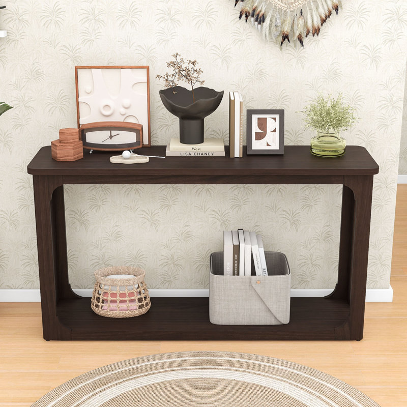 Console Elegance avec découpes à arche ouverte