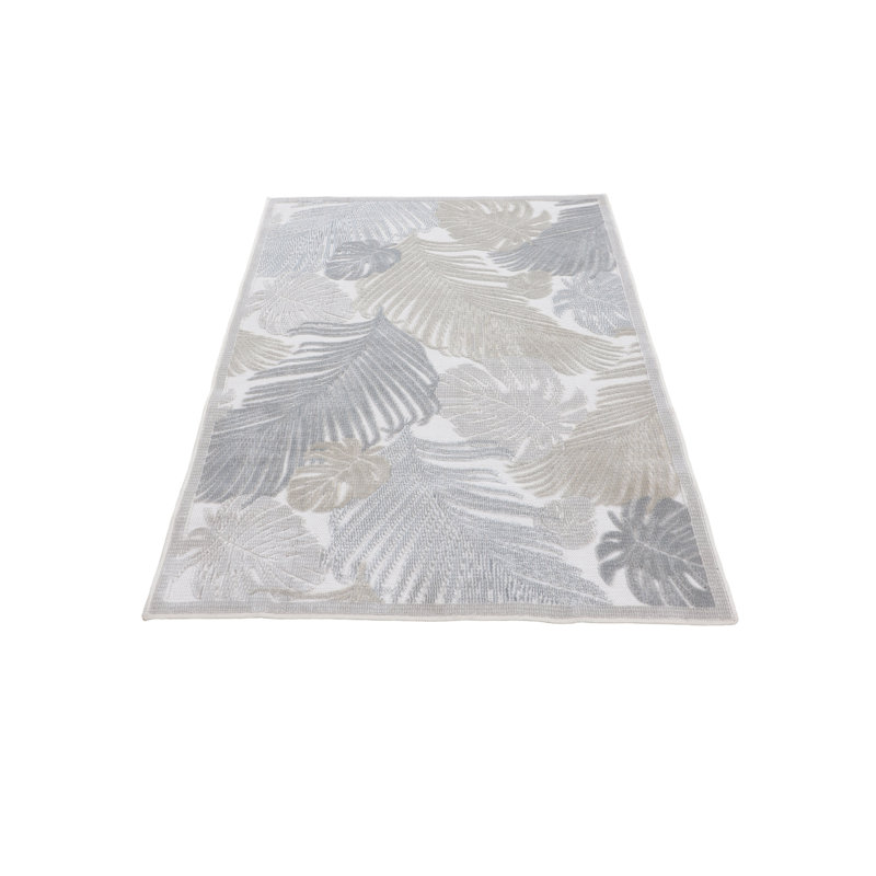 Floral Indoor / Outdoor Area Rug, Rectangle 200 x 290cm