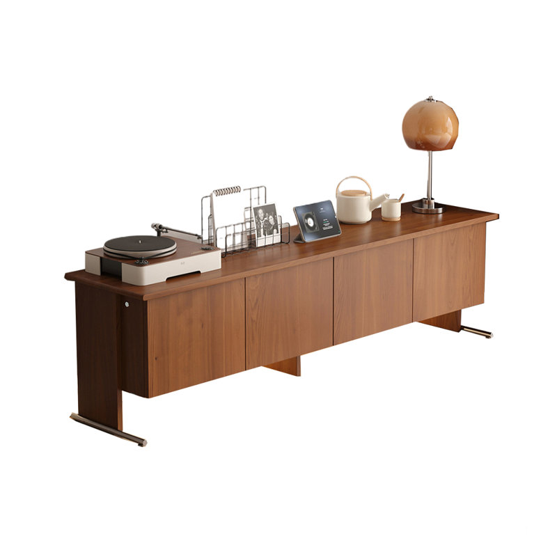 Meuble télé de salon de style rétro, 78.74"