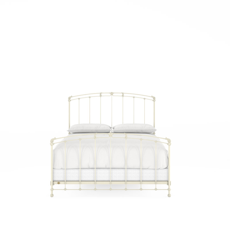 162 Cottage Bed | Complete Standard, Gloss Off-White, California King