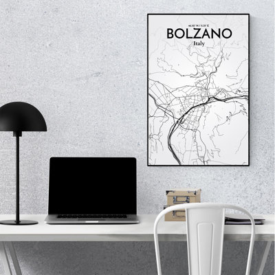 «Bolzano City Map», impression