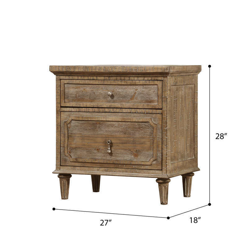 2-Drawer Nightstand