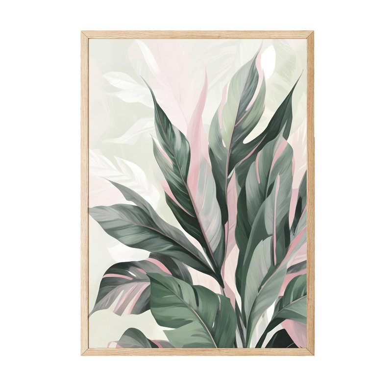Peinture décorative encadrée