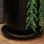 Ensemble de 2 pots à fleurs ronds en céramique émaillée ronds - convient aux jardinières de 12 po - Bleu-897659737-897659748