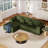 108.3" Sectional Foam Couch-689210271