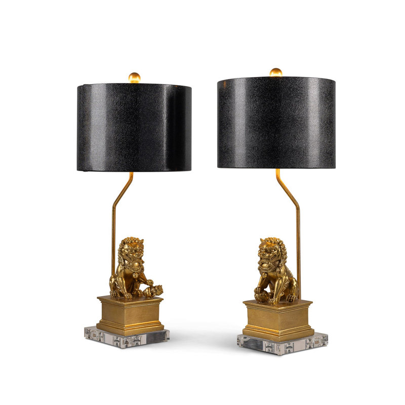 Dynasty Accent Lamp Gold