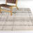 Circe Cream Abstract Striped Area Rug-1079804428