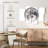 " Earth's Moon " 4 Piece Art Color Photography Print-93822131