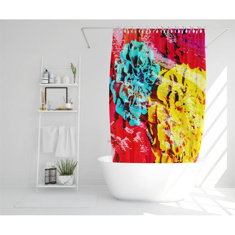 Dimitrin Polyester Shower Curtain Set