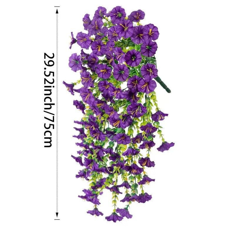  Fleurs artificielles pour la décoration de la maison 5PC Rose artificielle conditionneuse de fleurs conduisant le blocage du salon Décoration du plafond Plastique enveloppant des plantes Fleurs de vignes Fleurs artificielles