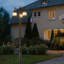 Lampadaire d'extérieur 3 lumières Dusk To Dawn