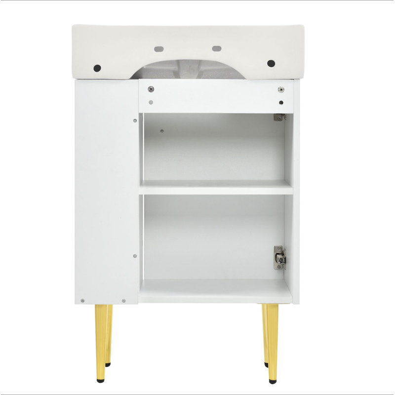 [Armoire seulement] Meuble-lavabo de 21,6 po