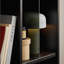 Light luxury black fashionable bookcase