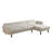 113" 2-Piece L-Shaped Convertible Sleeper Sectional-815055813