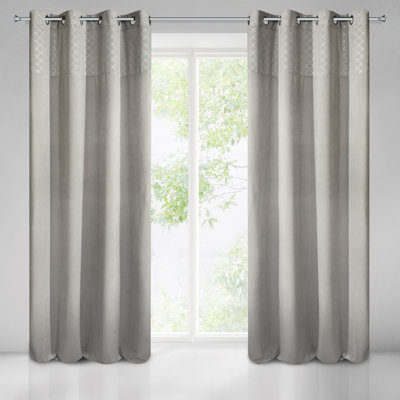 Aarna Blackout Curtains Single Panel