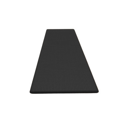 Faux Leather Water Resistant Anti-Fatigue Non-Skid Kitchen Mat