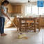 Indoor Sweeping Broom with Soft Bristles and Wooden Handle