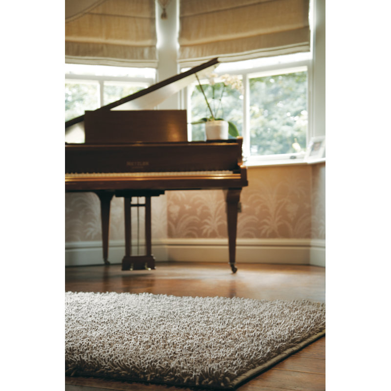 Jacinta Solid Colour Wool Hand Woven Area Rug, Rectangle 160 x 230cm