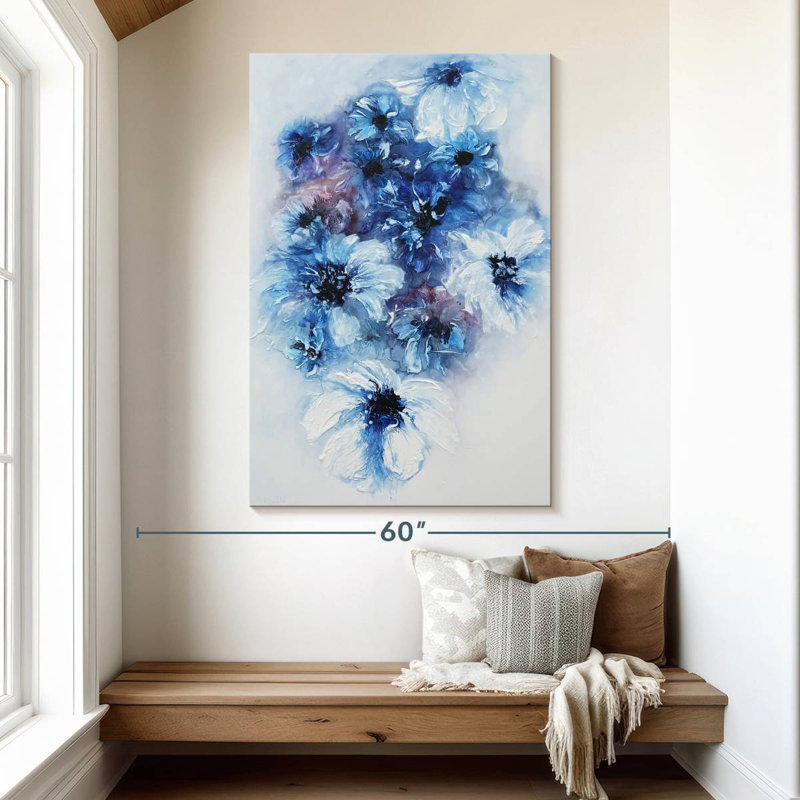 Avery Blue Dreams, 51" H x 34" W