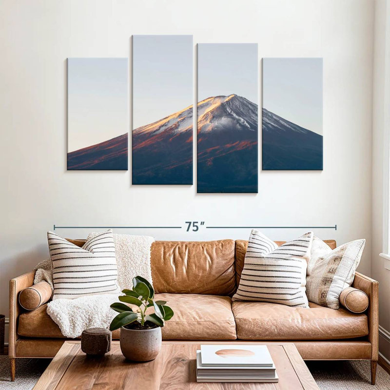 Alvord Good Morning Mount Fuji, H 42 po x l 68 po