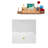 53.9'' x 29.3'' Soaking Acrylic Bathtub-95288442