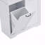 Armoire de rangement de salle de bain avec portes et tiroirs, panier à linge inclinable, plusieurs espaces de rangement, style autoportant, tablettes ouvertes, tablettes réglables-466738203