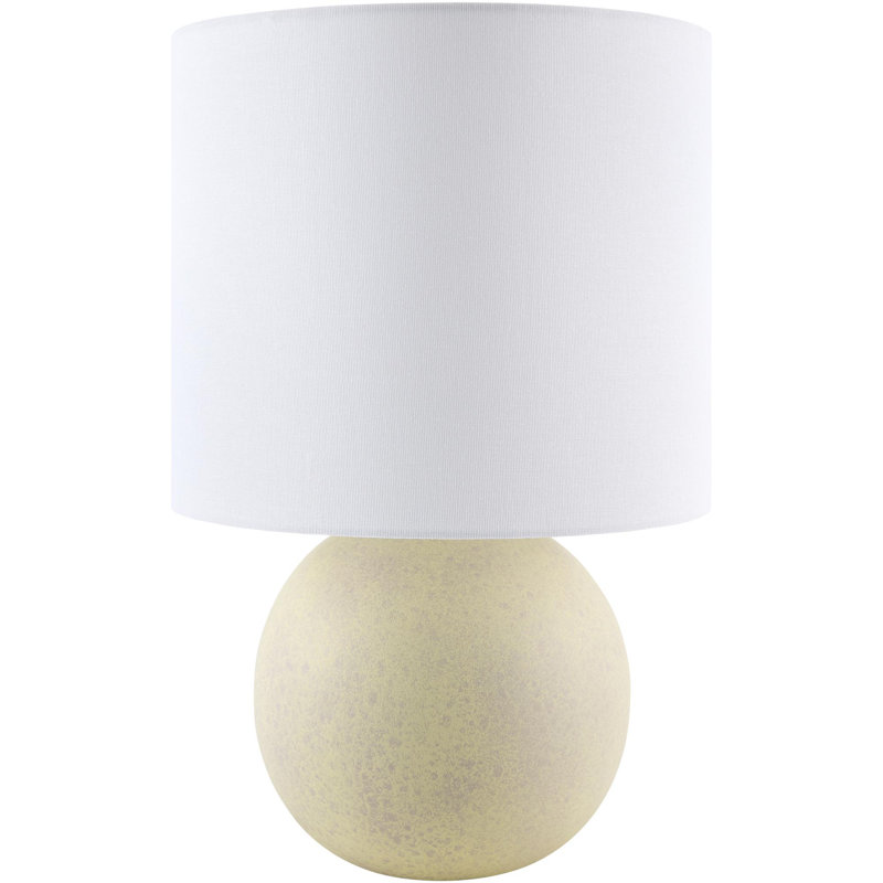 Coulson Table Lamp, Cream, White