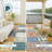 Machine Washable Indoor/Outdoor Chantille ACN2538 Patchwork Rug-1418443112-1418443113