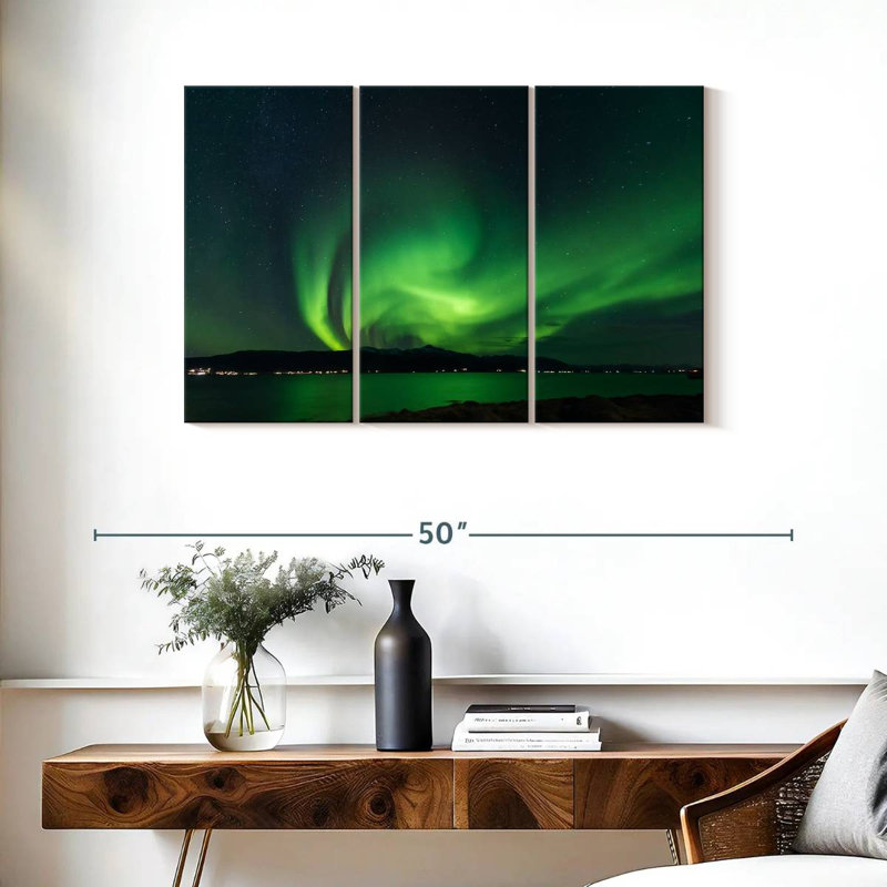 Alvord Svalbard Northern Lights, H 24 po x l 38 po