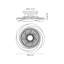 7.35cm Ceiling Fan with LED Lights-70908706